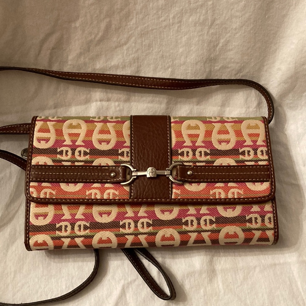 Crossbody wallet or wristlet